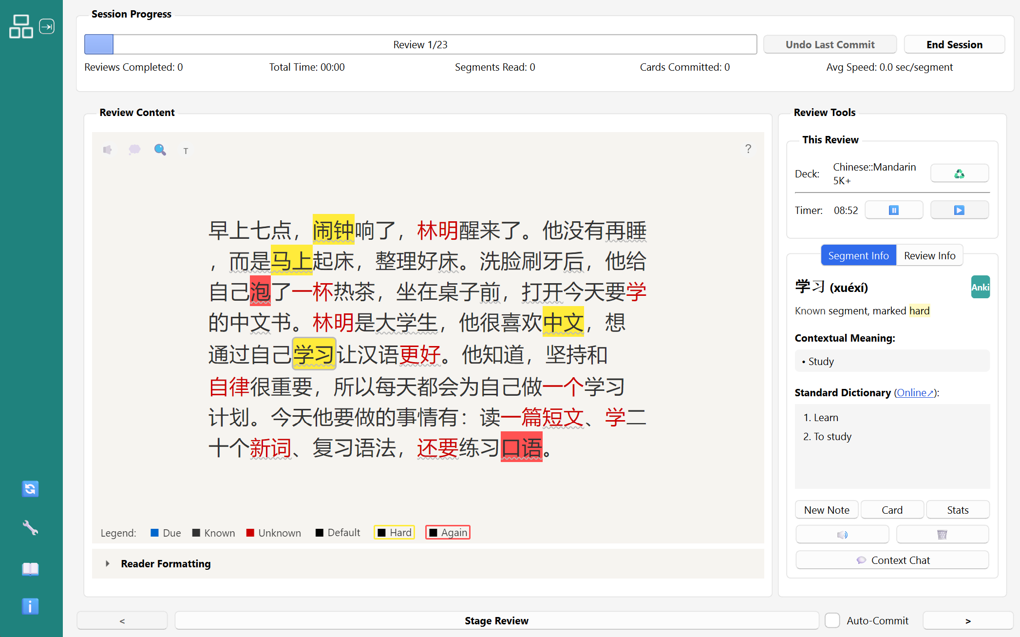 Get SRS credit while reading